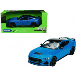 2024 Ford Mustang GT 5.0 Blue with Black Top 