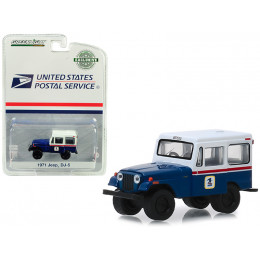 1971 Jeep DJ-5 Blue and White 