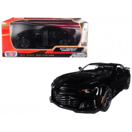2017 Chevrolet Camaro ZL1 Black 1/24 Diecast Model Car by Motormax
