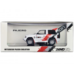 Mitsubishi Pajero Evolution RHD (Right Hand Drive) White with Graphics 