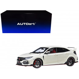 2021 Honda Civic Type R (FK8) RHD (Right Hand Drive) Championship White 1/18 Model Car by Autoart