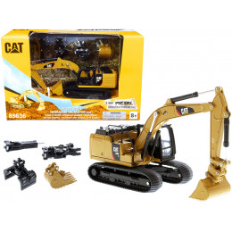 CAT Caterpillar 320F L Hydraulic Tracked Excavator with 5 Work Tools 