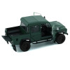 Land Rover Defender 110 Pickup Truck Green with Extra Wheels 1/64 Diecast Model Car by BM Creations