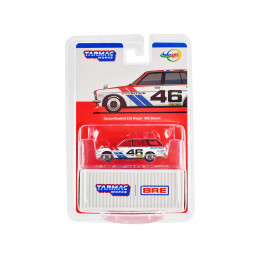 Datsun Bluebird 510 Wagon #46 Red and White 