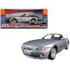 BMW Z4 Silver 1/24 Diecast Model Car by Motormax