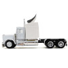 Kenworth W900 Sleeper Cab White 1/87 (HO) Plastic Model Car by Promotex
