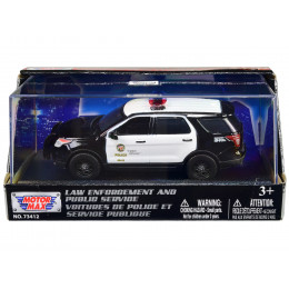 2015 Ford Police Interceptor Utility Black and White 