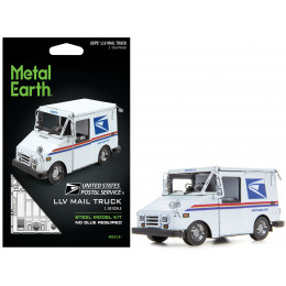 Model Kit  LLV Mail Truck White 
