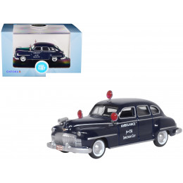 1946 DeSoto Suburban Ambulance Dark Blue 