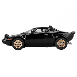 Lancia Stratos HF Stradale Nero Black Limited Edition 1/64 Diecast Model Car by Mini GT