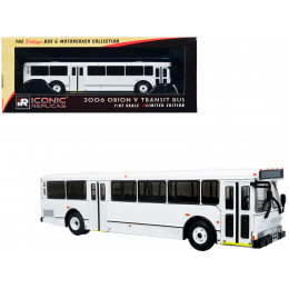 2006 Orion V Transit Bus Blank White Limited Edition 