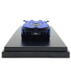 McLaren Elva Convertible Matt Blue Metallic 1/64 Diecast Model Car by LCD Models