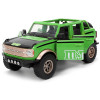 2021 Ford Bronco Green with Black Stripes and Green M&M's Diecast Figure