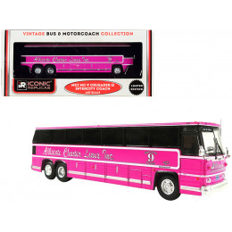 1980 MCI MC-9 Crusader II Intercity Coach Bus Pink 