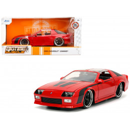 1985 Chevrolet Camaro Red with Black Stripes 