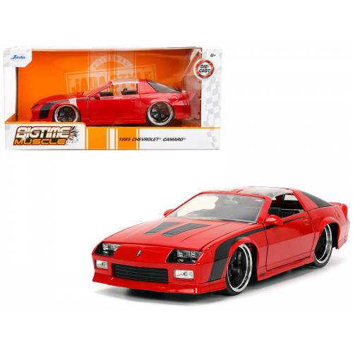 1985 Chevrolet Camaro Red with Black Stripes 