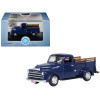 1948 Dodge B-1B Pickup Truck Waterway Blue 1/87 (HO) Scale Diecast Model Car by Oxford Diecast