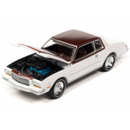 1980 Chevrolet Monte Carlo White and Dark Claret Brown Metallic Top and Hood Limited Edition to 3508 pieces Worldwide 