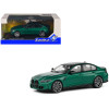 2023 BMW M3 Sedan (G80) Competition Isle of Man Green Metallic with Black Top 1/43 Diecast Model Car by Solido
