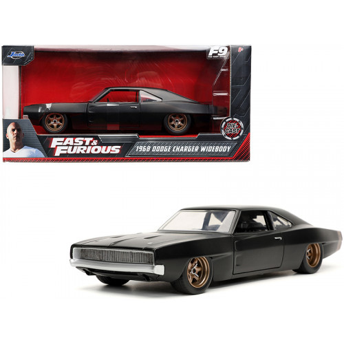 Dom's 1968 Dodge Charger Widebody Matt Black 