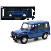 1980 Mercedes-Benz G-Model (LWB) Dark Blue with Black Stripes Limited Edition to 402 pieces Worldwide 1/18 Diecast Model Car by Minichamps