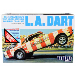 Skill 2 Model Kit Bill Shrewsberry's L.A. Dart Wheelstander Drag Car 