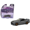 2024 Ford Mustang GT Dark Matter Gray with Black and Red Stripes