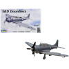 Level 4 Model Kit Douglas SBD Dauntless Bomber Aircraft 1/48 Scale Model by Revell
