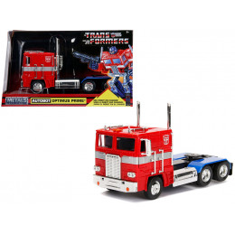 G1 Autobot Optimus Prime Truck Red with Robot on Chassis from 