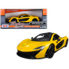 McLaren P1 Yellow 1/24 Diecast Model Car by Motormax