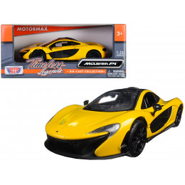 McLaren P1 Yellow 1/24 Diecast Model Car by Motormax
