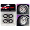 Muscle Car Rally Wheels and Tires Set of 4 pieces from