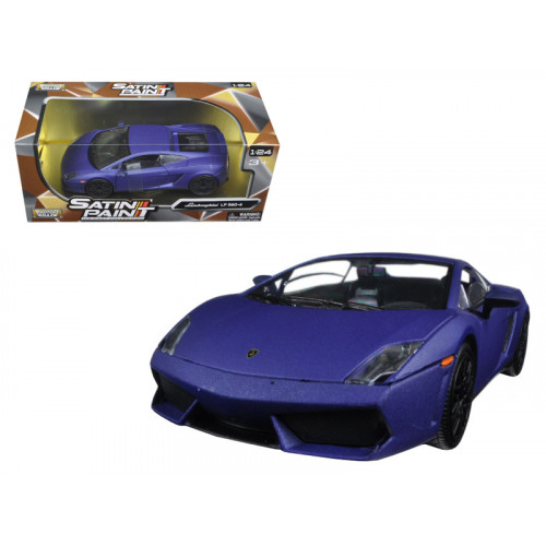 Lamborghini Gallardo LP 560-4 Matt Purple 1/24 Diecast Model Car by Motormax