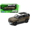 2020 Land Rover Defender Brown Metallic with White Top