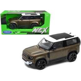 2020 Land Rover Defender Brown Metallic with White Top 