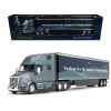 Volvo VNL 860 High-Roof Sleeper and 53' Trailer with Skirts Coastal Mist Gray Metallic 1/50 Diecast Model by First Gear