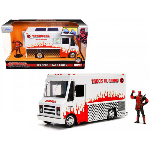 Deadpool Taco Truck with Deadpool Diecast Figurine 