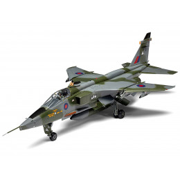 Level 4 Model Kit SEPECAT Jaguar GR.1/GR.1A Aircraft with 4 Scheme Options 1/48 Plastic Model Kit by Airfix