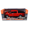 2019 Ford F-150 Lariat Crew Cab Pickup Truck Red 1/24-1/27 Diecast Model Car by Motormax