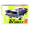 Skill 3 Model Kit 1957 Chevrolet Bel Air Convertible 2-in-1 Kit 1/16 Scale Model by AMT