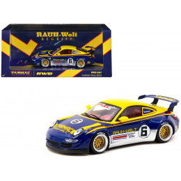 RWB 997 #6 Blue Metallic and Yellow with Graphics 