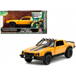 1977 Chevrolet Camaro Off-Road Version Yellow Metallic with Black Stripes 