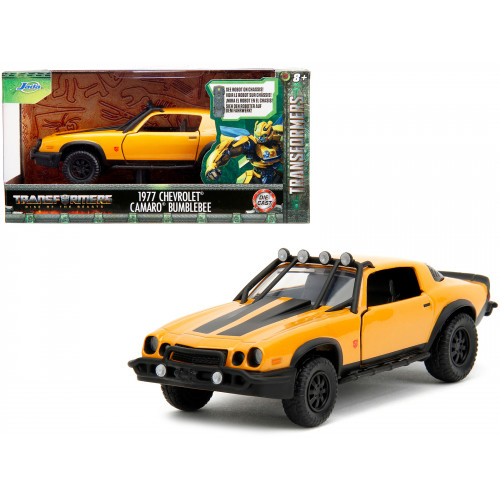 1977 Chevrolet Camaro Off-Road Version Yellow Metallic with Black Stripes 