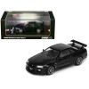 Nissan Skyline GT-R (R34) V-SPEC II RHD (Right Hand Drive) Black 1/64 Diecast Model Car by Inno Models