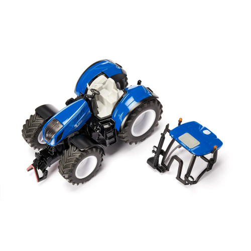 New Holland T7.315 HD Tractor Blue 1/32 Diecast Model by Siku