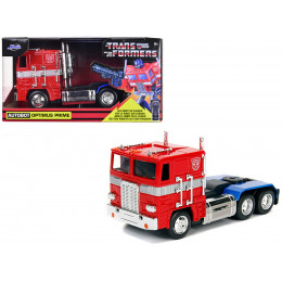 G1 Autobot Optimus Prime Truck Red with Robot on Chassis from 