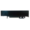 48ft Moving Van Trailer Black 1/87 (HO) Plastic Model by Promotex