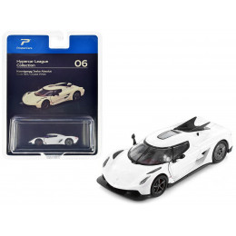 Koenigsegg Jesko Absolut Crystal White Metallic 