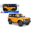 2021 Ford Bronco Badlands Orange Metallic with Black Top