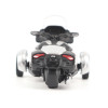 Can-Am Spyder RT 3-Wheel Motorcycle Hyper Silver Metallic with Driver Figure 1/32 Diecast Model by BRP Models